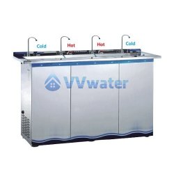W500C-4P 4 Pipe Hot and Cold Stainless Steel Water Cooler