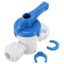 1/4'' Inline ball Valve Push Fit Filter for RO Water System