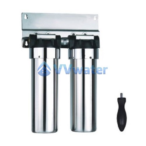 AS20-2 Stainless Steel Double Water Filter